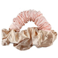 Morning Glamour Heatless Curl Satin Scrunchie