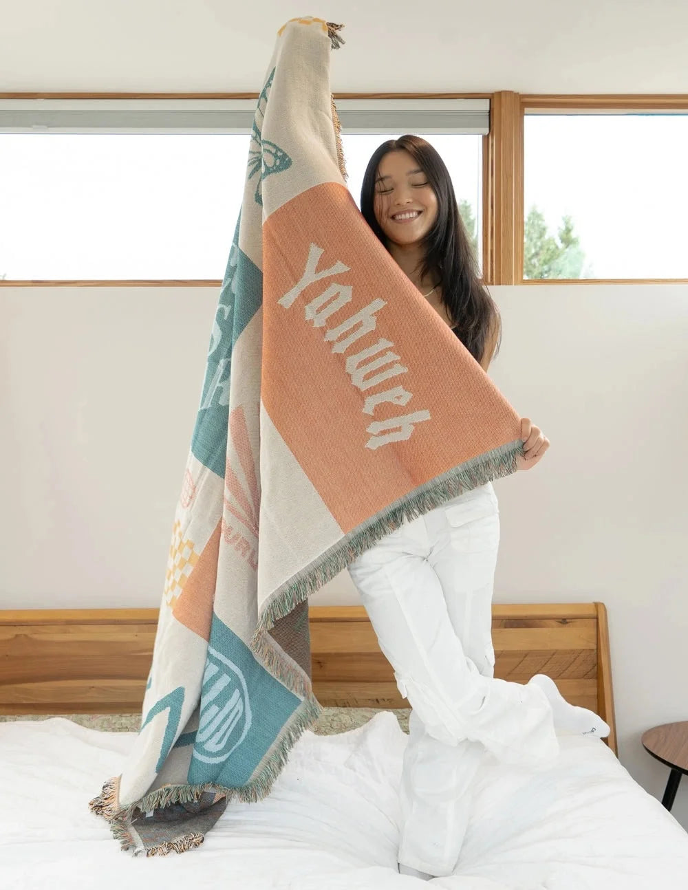 Elevated Faith Patchwork Blanket