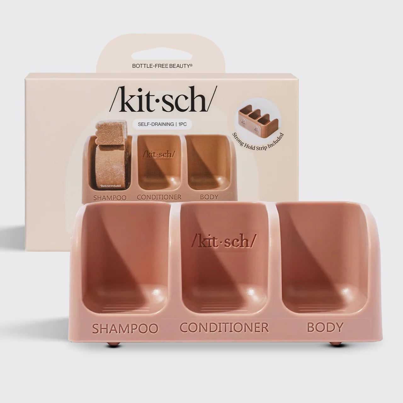 Kitsch Bottle Free Soap Dish
