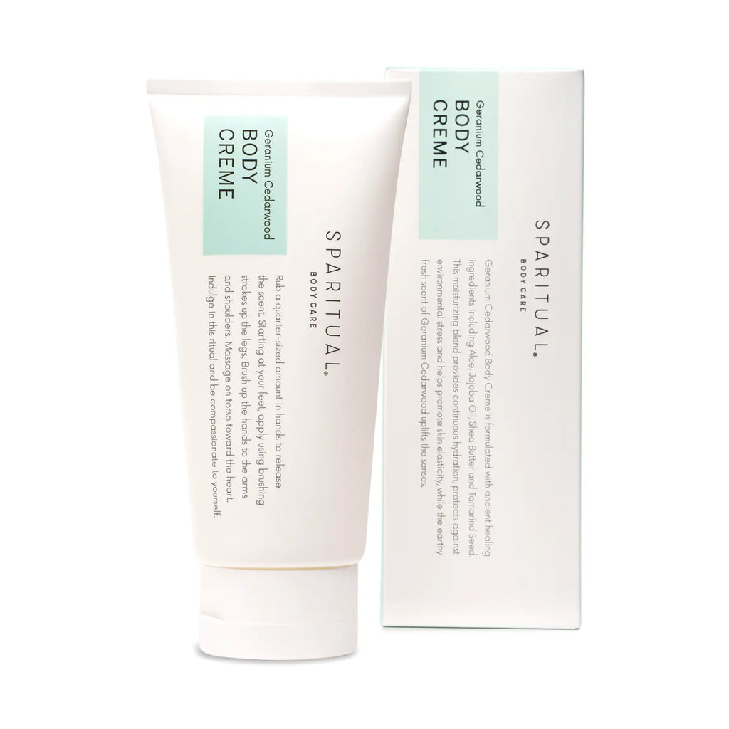 SPARITUAL Body Creme Geranium Cedarwood
