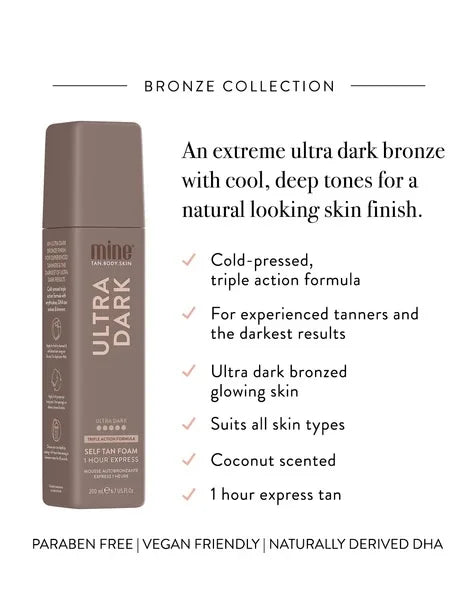 Mine Tan Ultra Dark Self Tan Foam