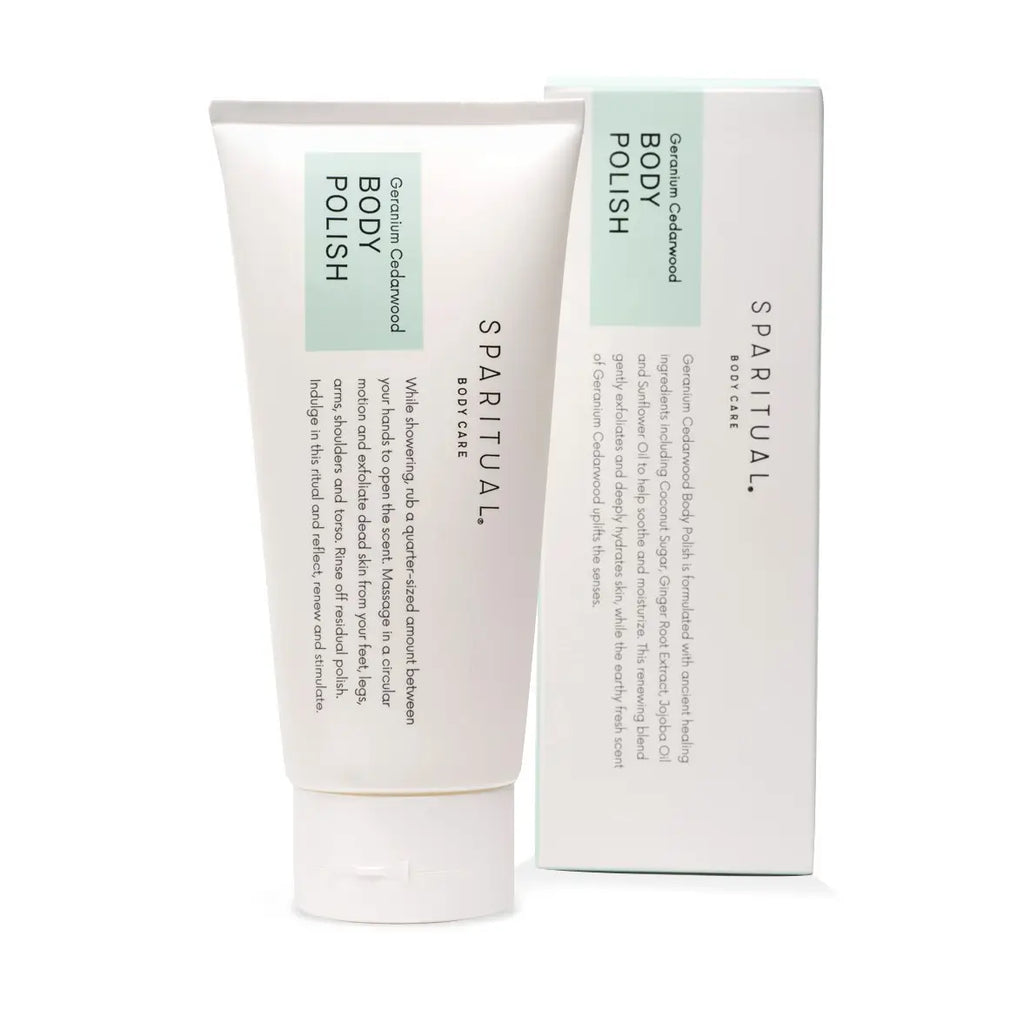 SPARITUAL Body Polish Geranium Cedarwood