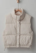 Urban Daisy Amber Ivory Puffer Vest