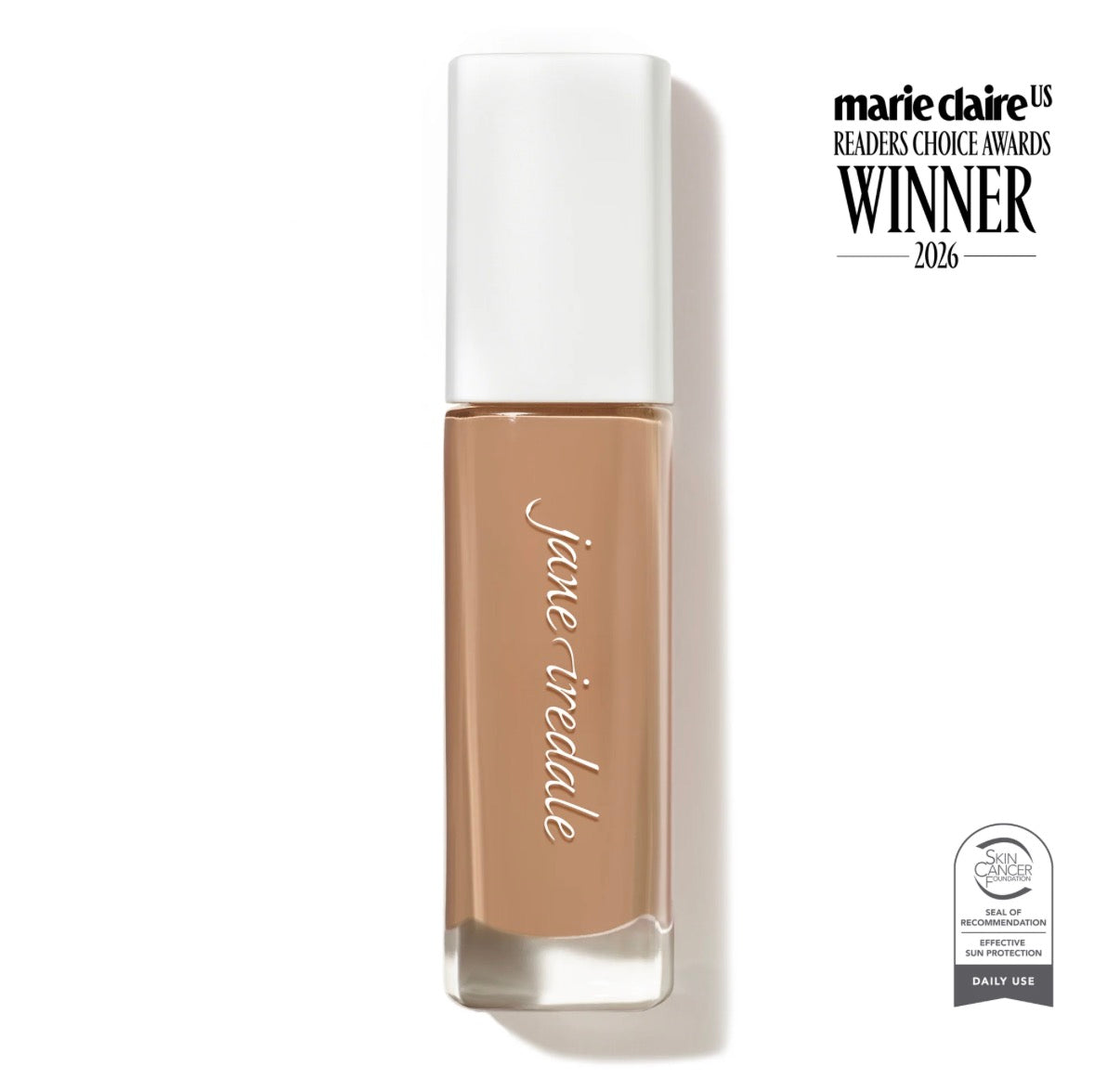 Jane Iredale 42 Medium Skintuition Radiance Boosting Liquid Foundation