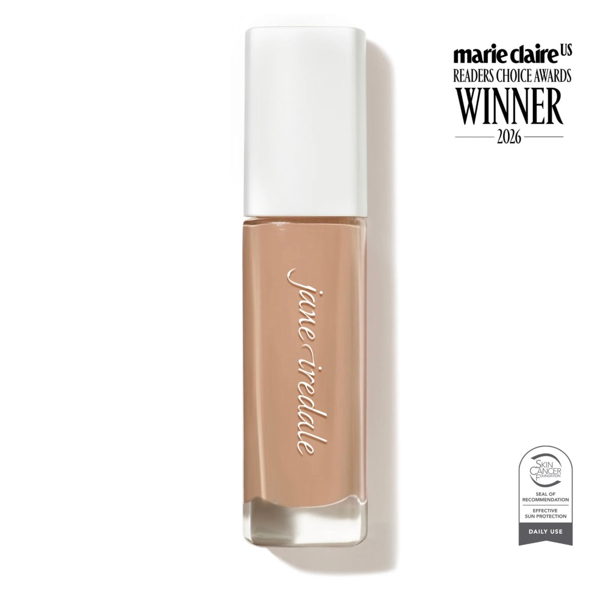 Jane Iredale 34 Light Medium Skintuition Radiance Boosting Liquid Foundation