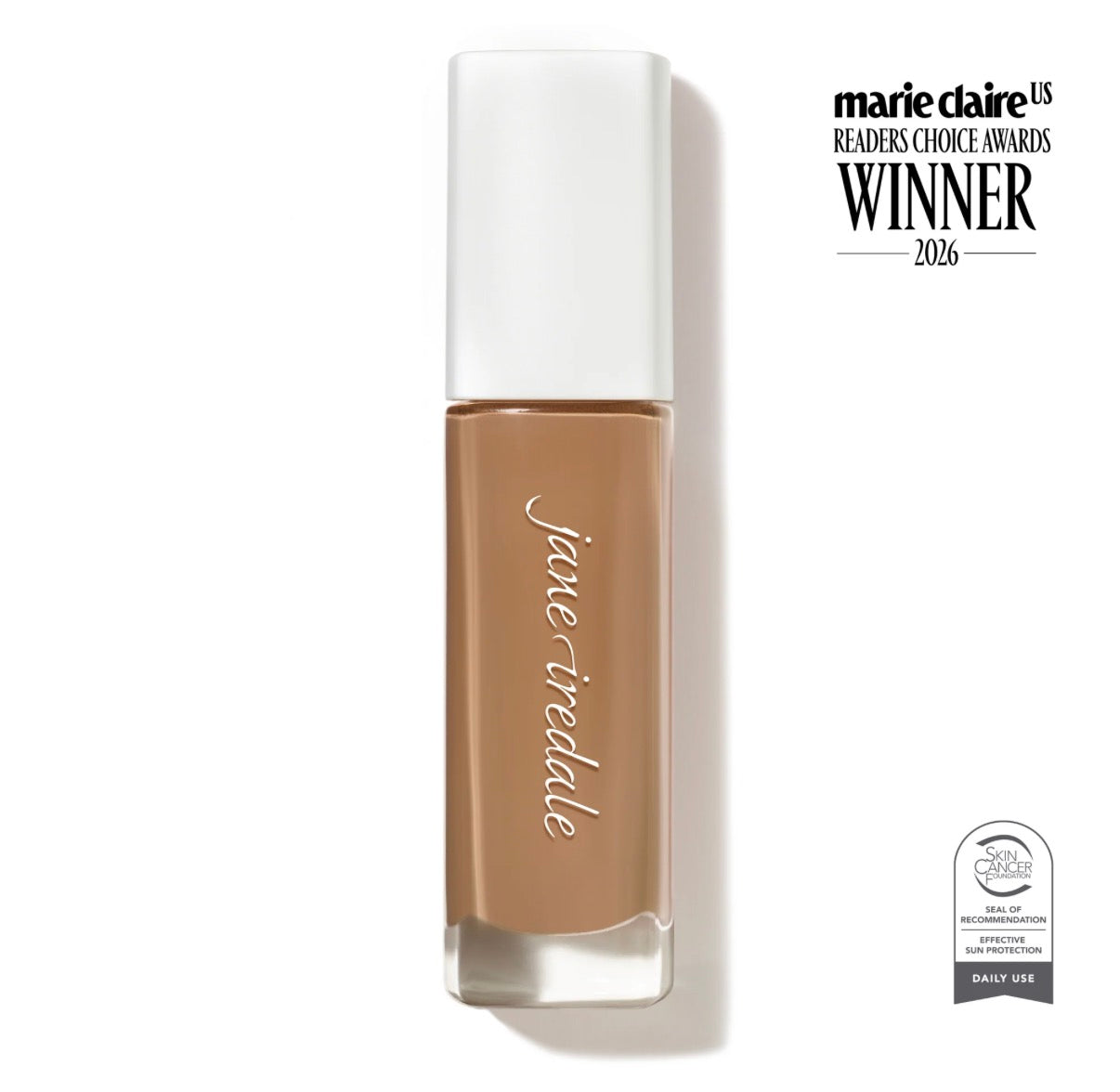 Jane Iredale 44 Medium Skintuition Radiance Boosting Liquid Foundation