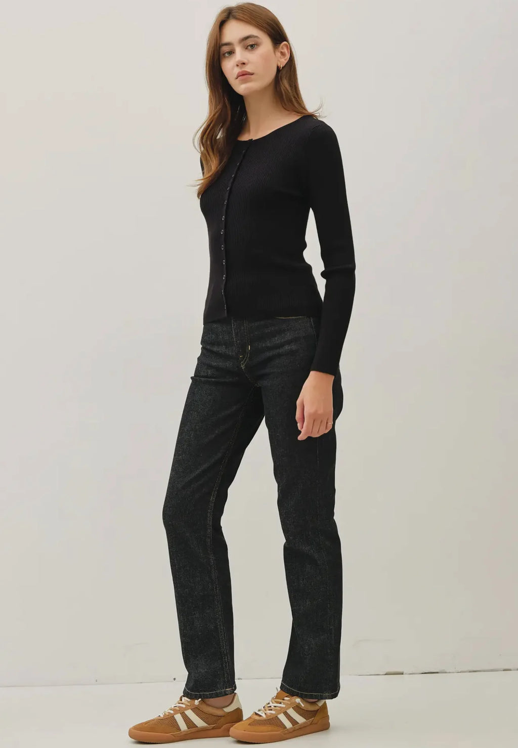 Be Cool Black Lorelai Cardigan