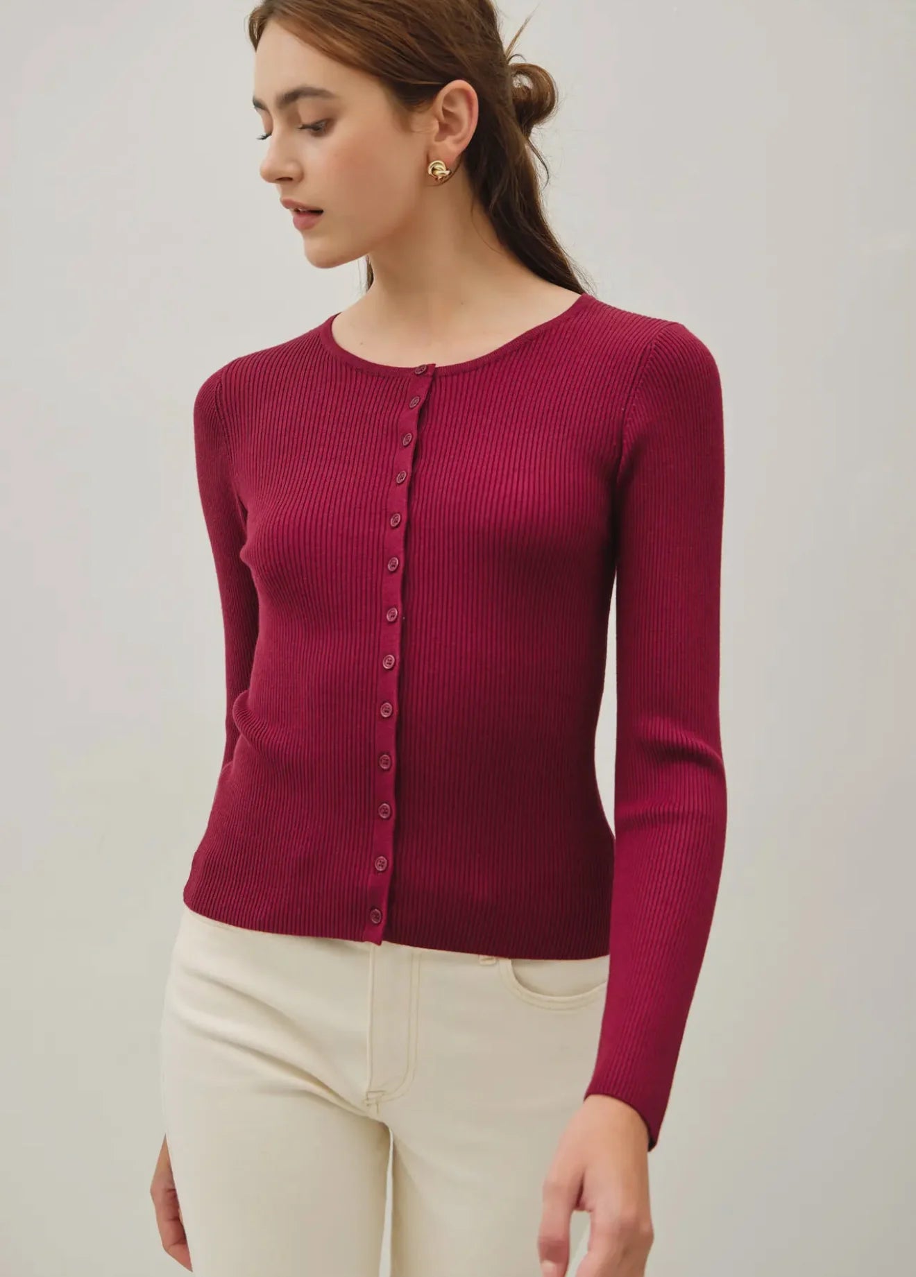 Be Cool Wine Lorelai Cardigan