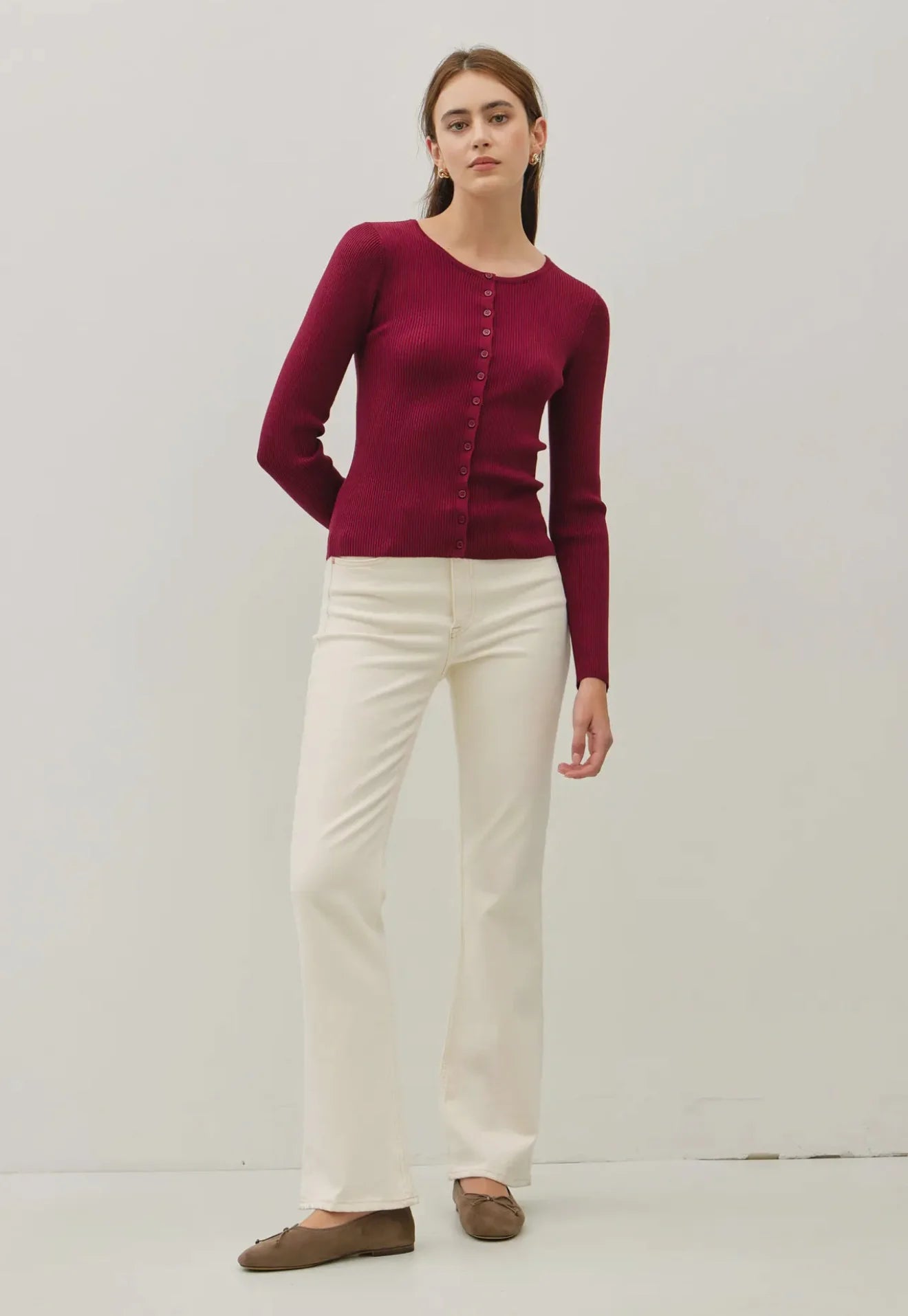 Be Cool Wine Lorelai Cardigan