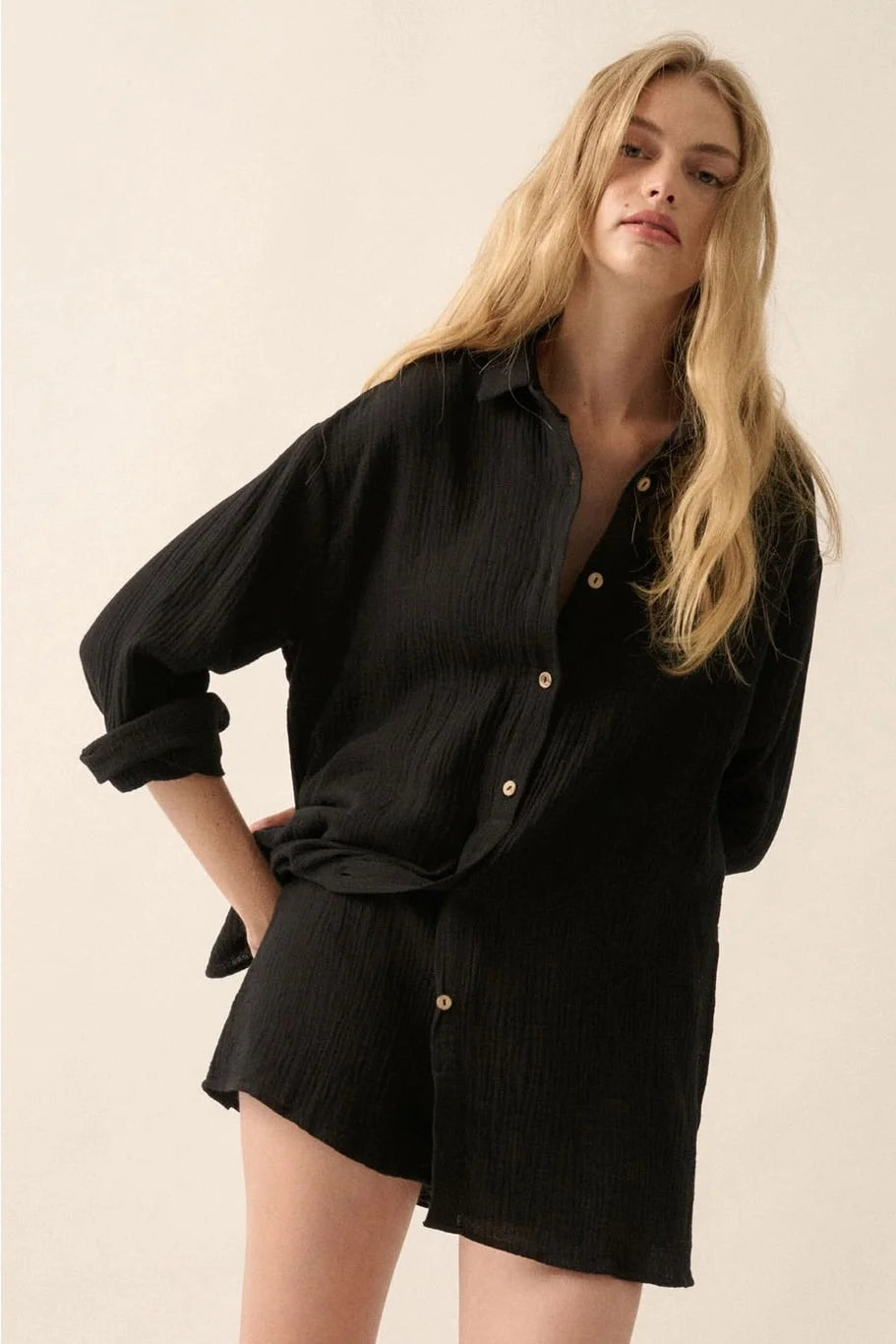 Bri Boyfriend Romper