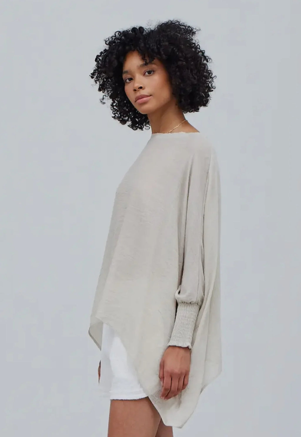 Grade + Gather Papyrus Smocked Blouse