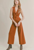 Sadie + Sage Coffee Date Jumpsuit