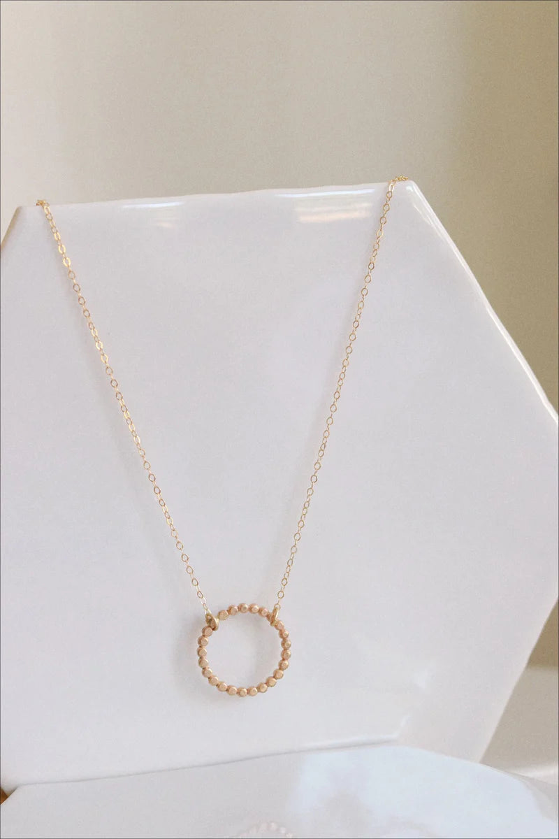 Goldie Circulo Necklace