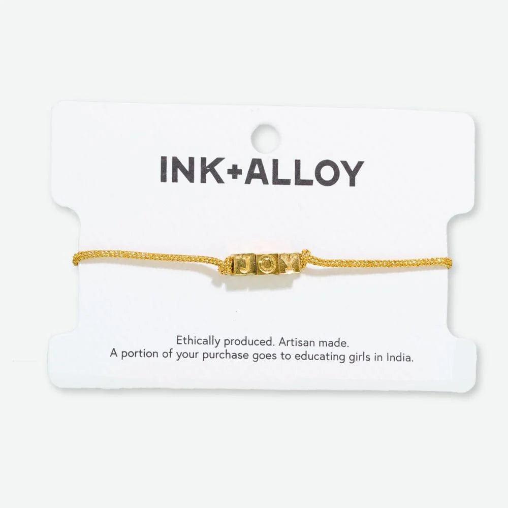 Ink + Alloy Joy Bracelet
