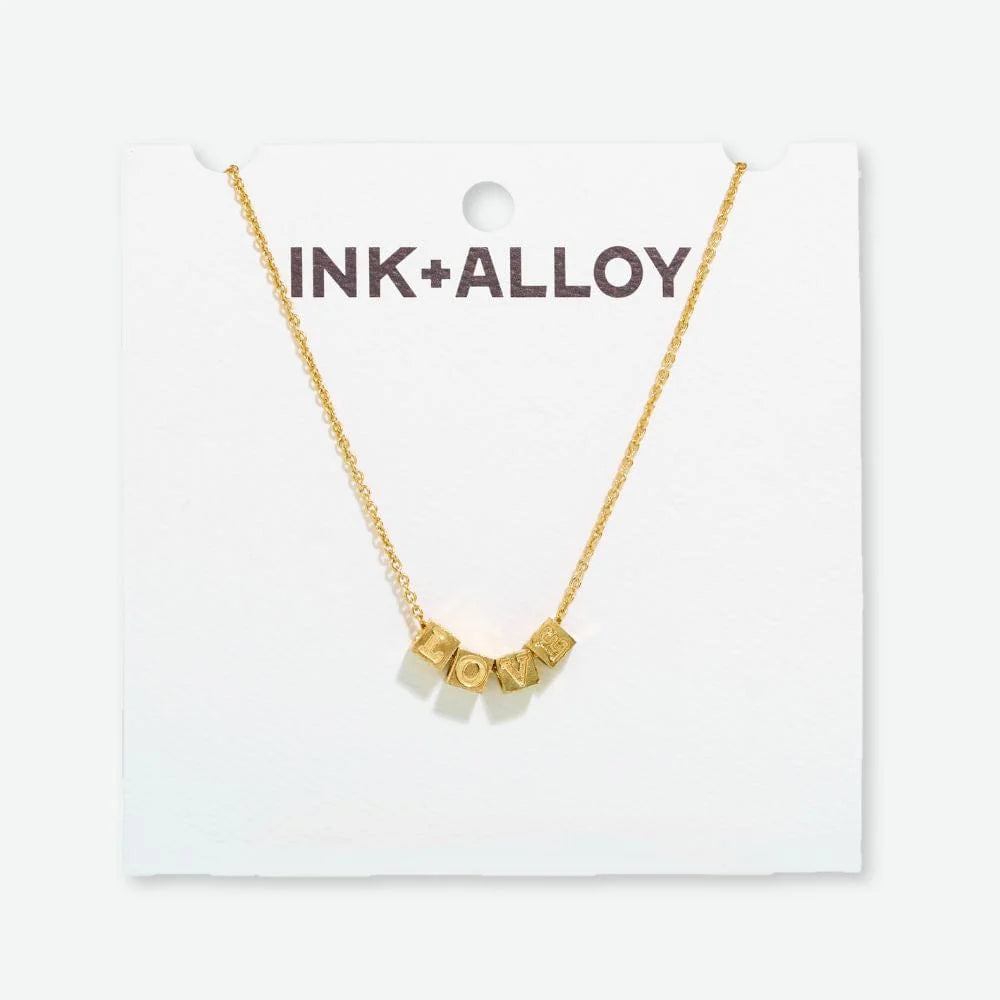 Ink + Alloy Love Necklace