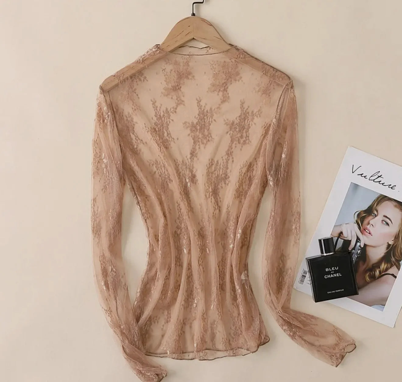 Accity Coffee Lori Lace Top
