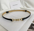 Accity Erin Black Vintage Belt