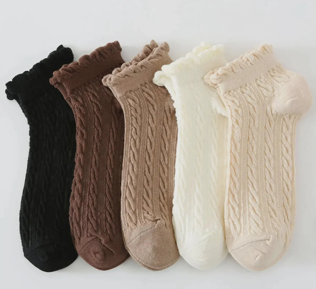 Accity Retro Twist Sock