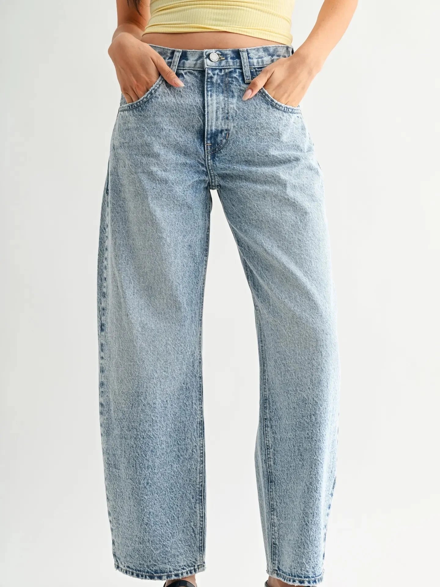 Just Black Sloan Barrel Jean