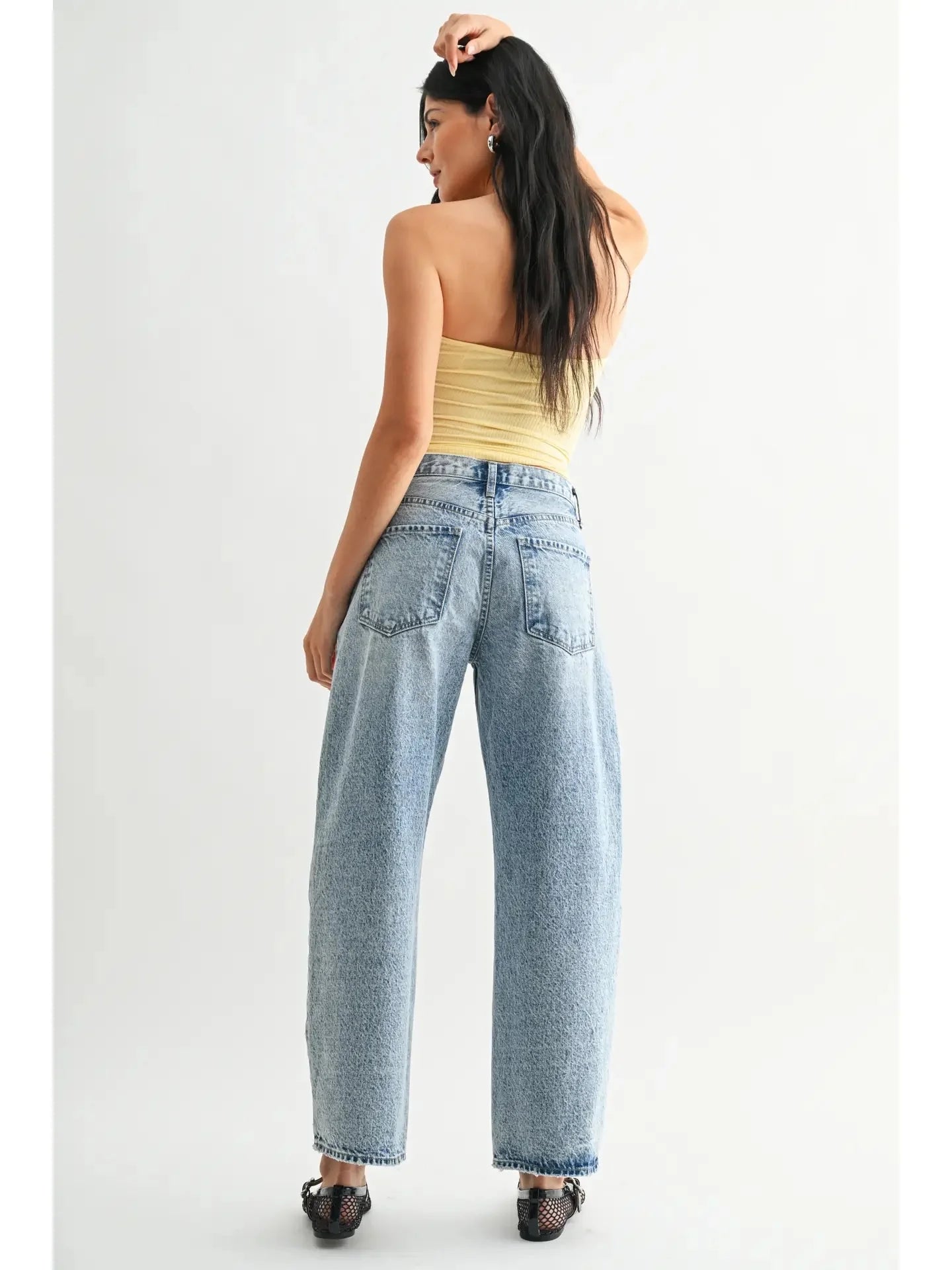 Just Black Sloan Barrel Jean