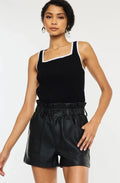 KanCan Selina Paperbag Shorts
