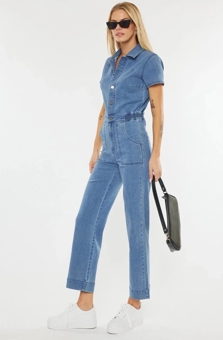 KanCan Mandy Straight Leg Jumpsuit