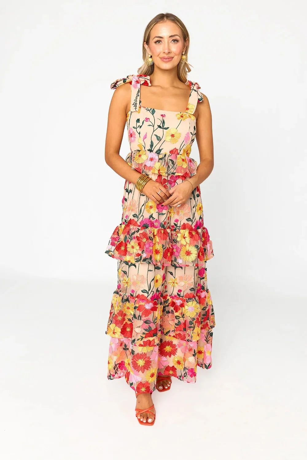 Buddy Love Edie Tie-Shoulder Maxi
