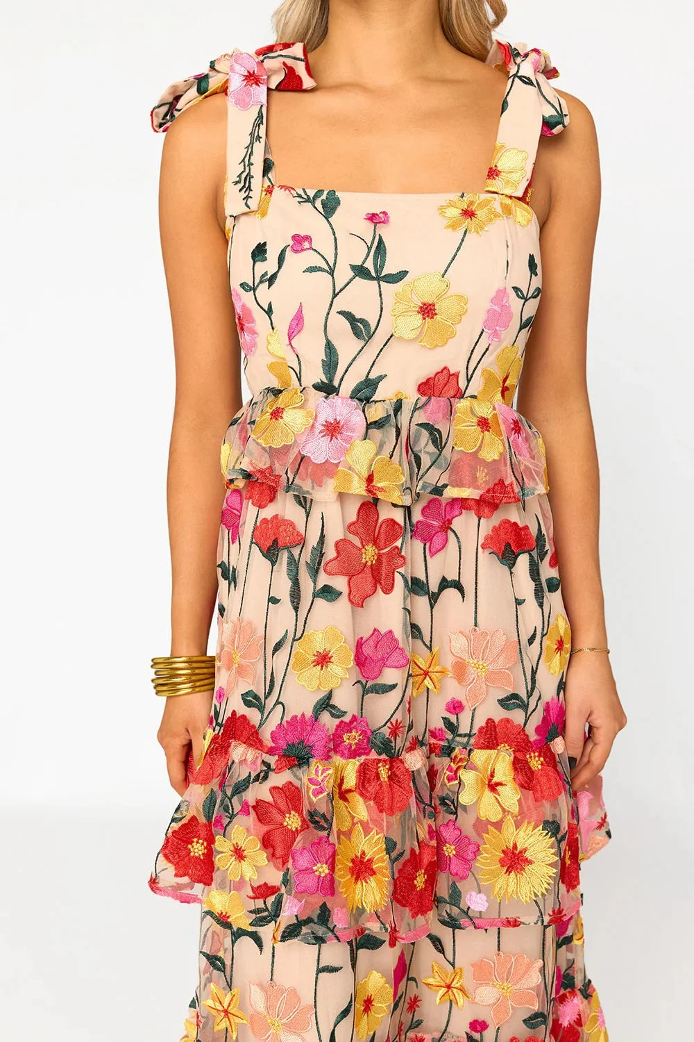 Buddy Love Edie Tie-Shoulder Maxi