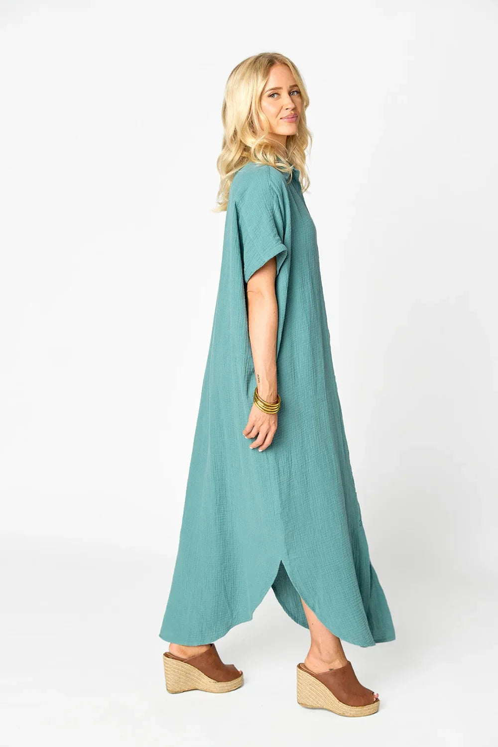 Buddy Love Carmen Caftan Moss