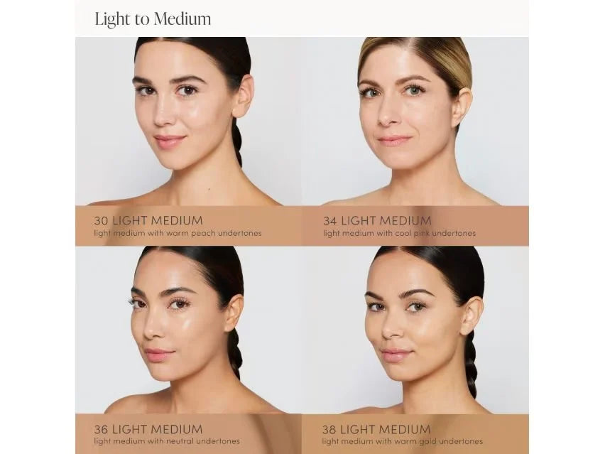 Jane Iredale 36 Light Medium Skintuition Radiance Boosting Liquid Foundation