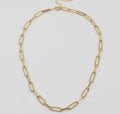 Brenda Grands Waterproof Gold Twisted Links Necklace