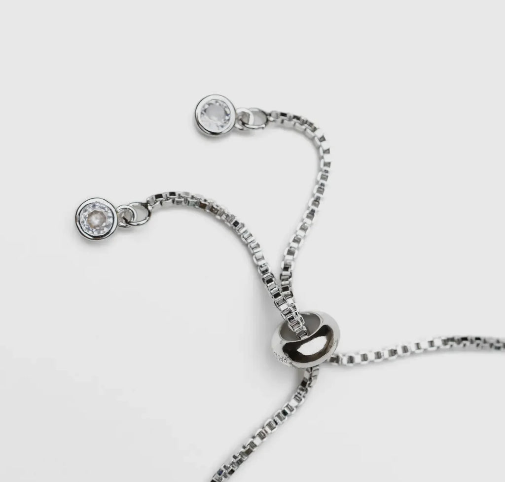 Brenda Grands Silver Pull Tennis Bracelet