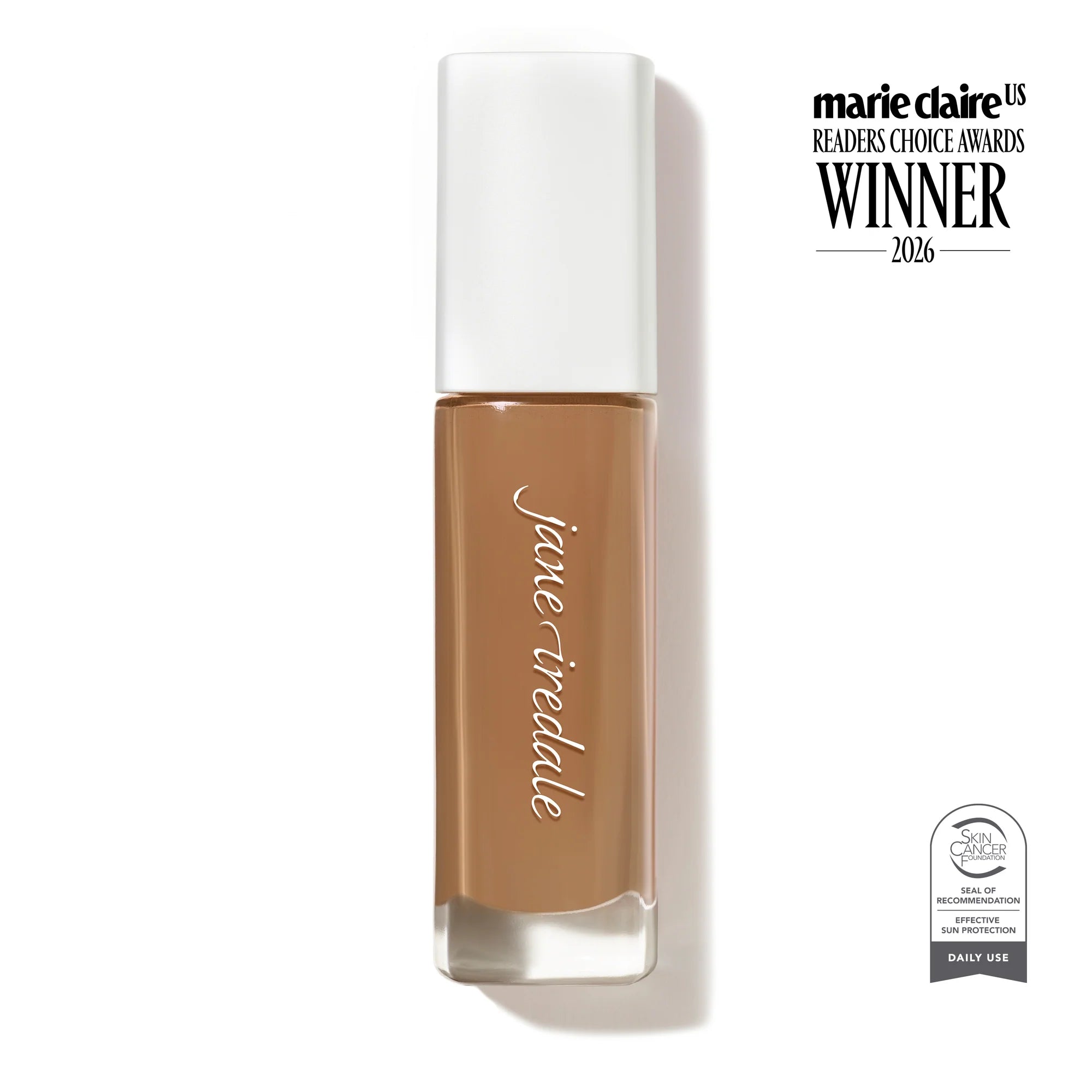 Jane Iredale 56 Medium Dark Skintuition Radiance Boosting Liquid Foundation
