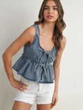 Buttermelon Denim Top