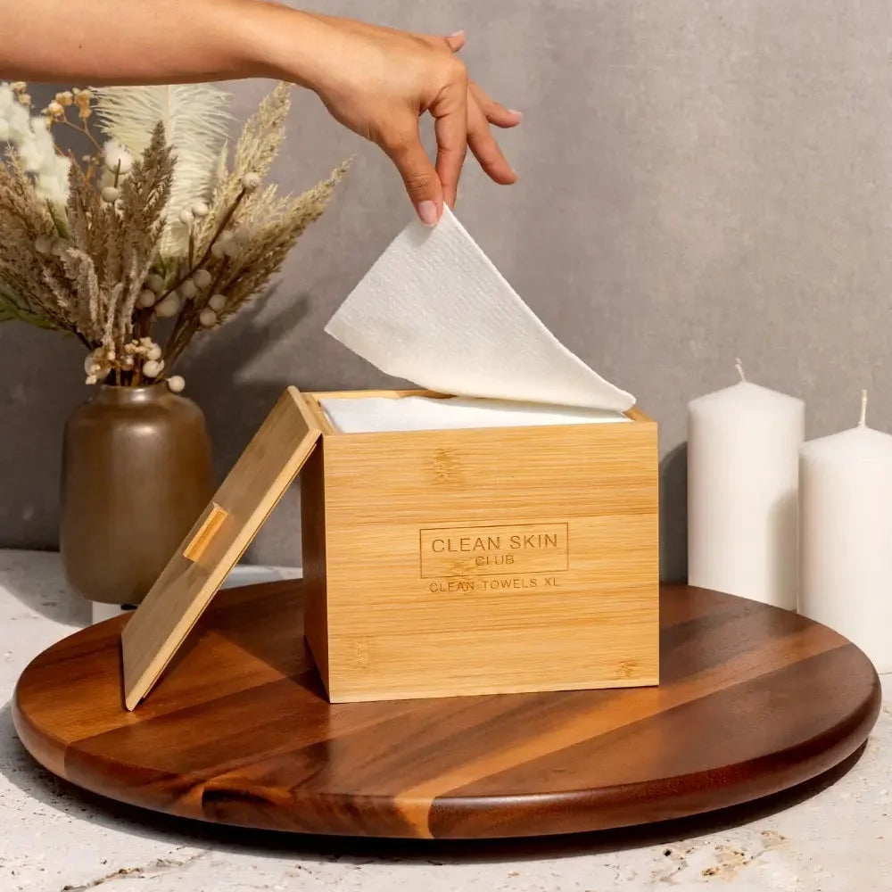 Clean Skin Club Luxe Bamboo Box