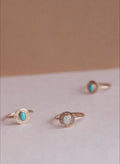 Goldie Oracle Turquoise Ring