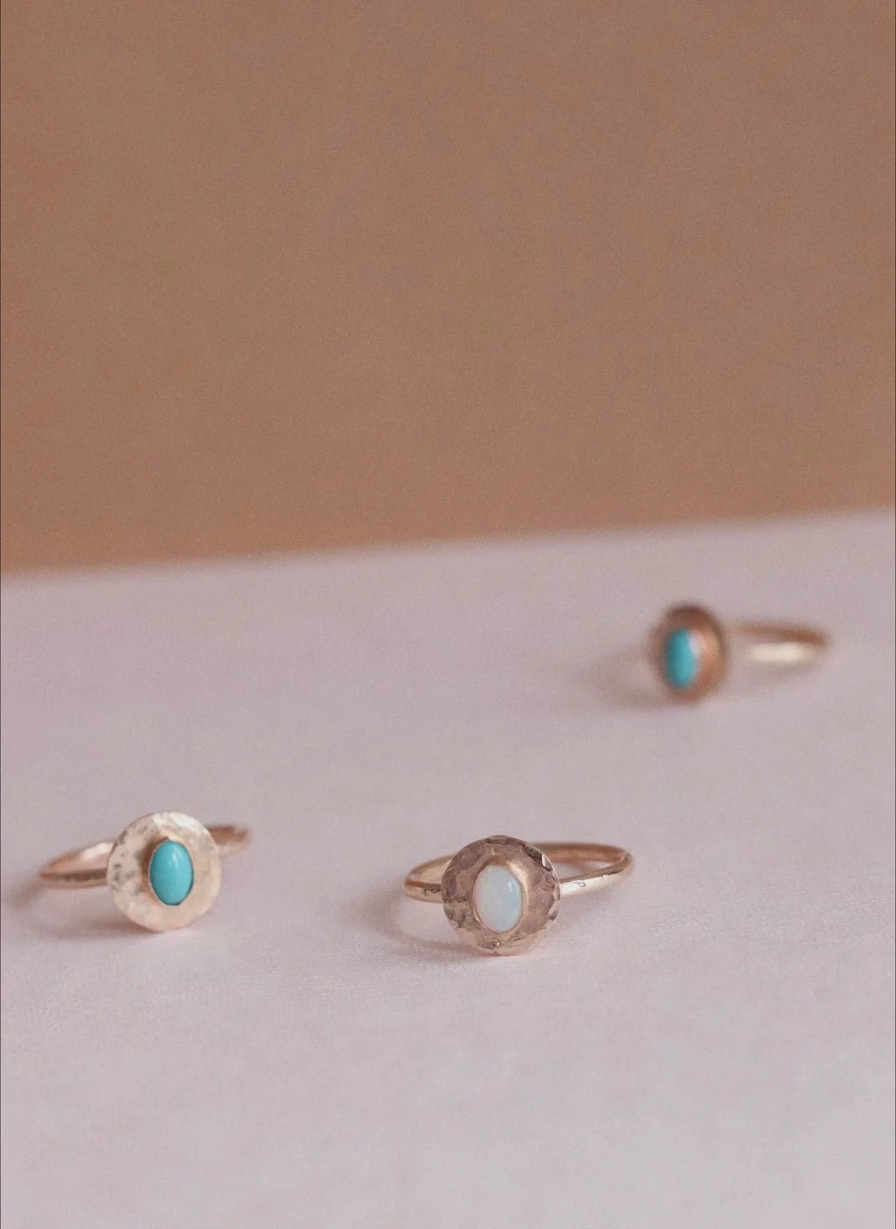 Goldie Oracle Turquoise Ring