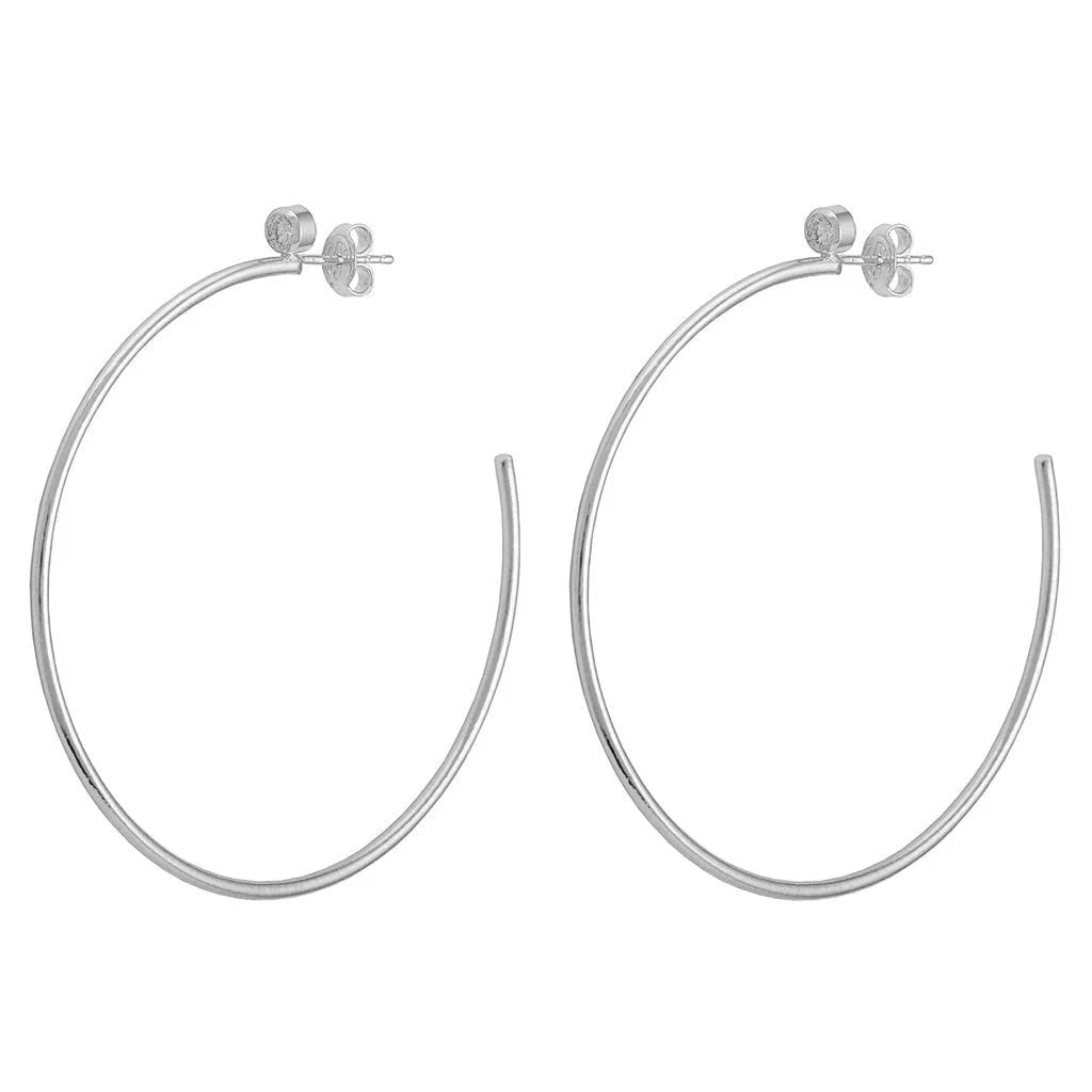 Sheila Fajl Briana Hoop Silver