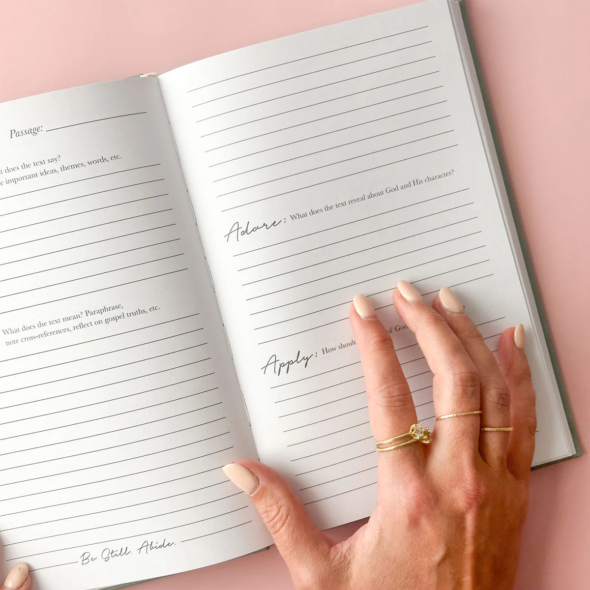 Daily Grace Be Still Journal