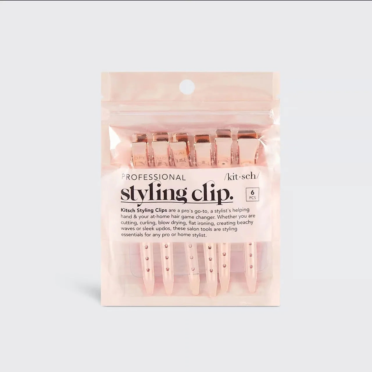 Kitsch Rose Gold Styling Clips