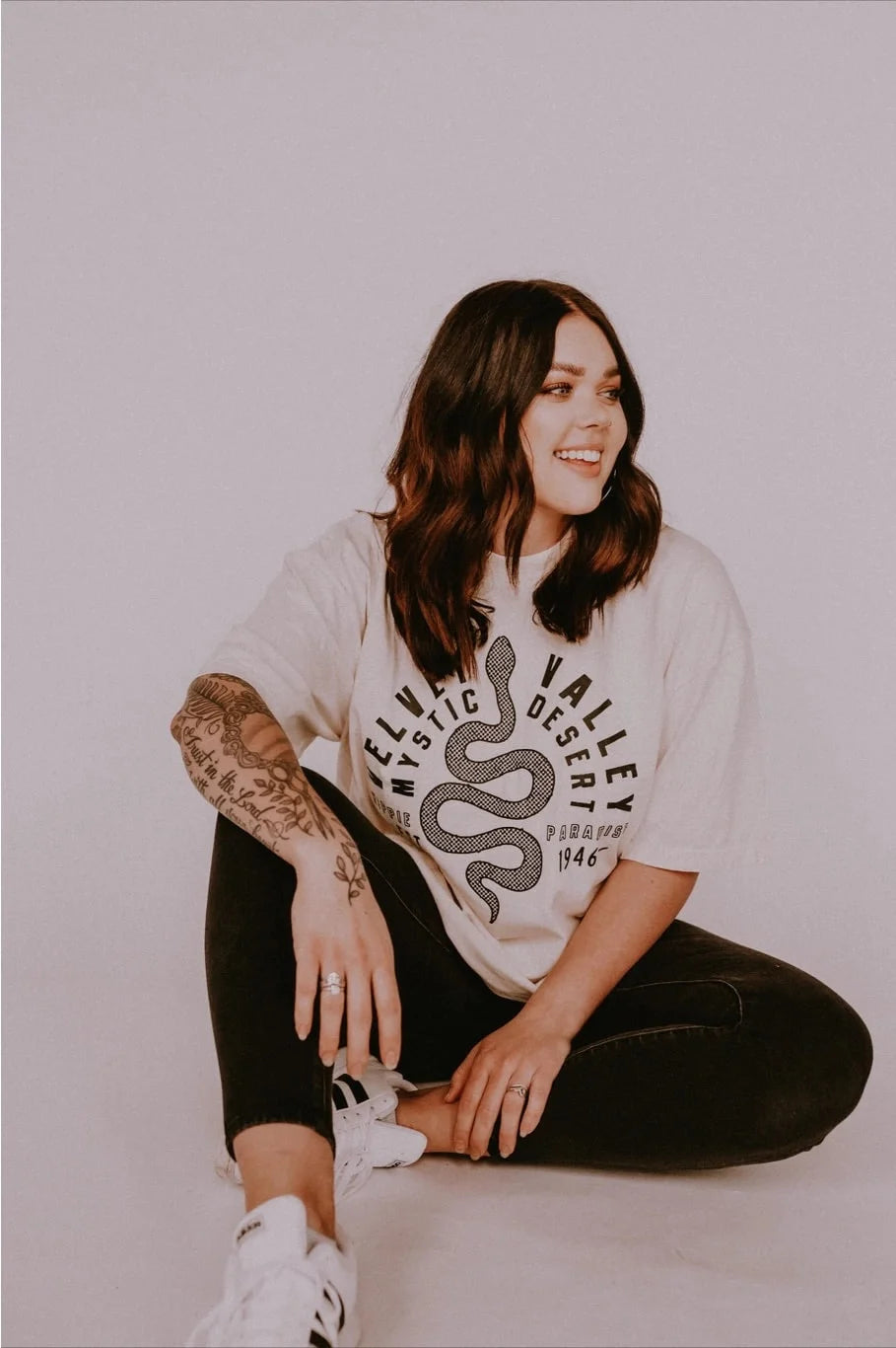 We The Babes Velvet Valley Tee