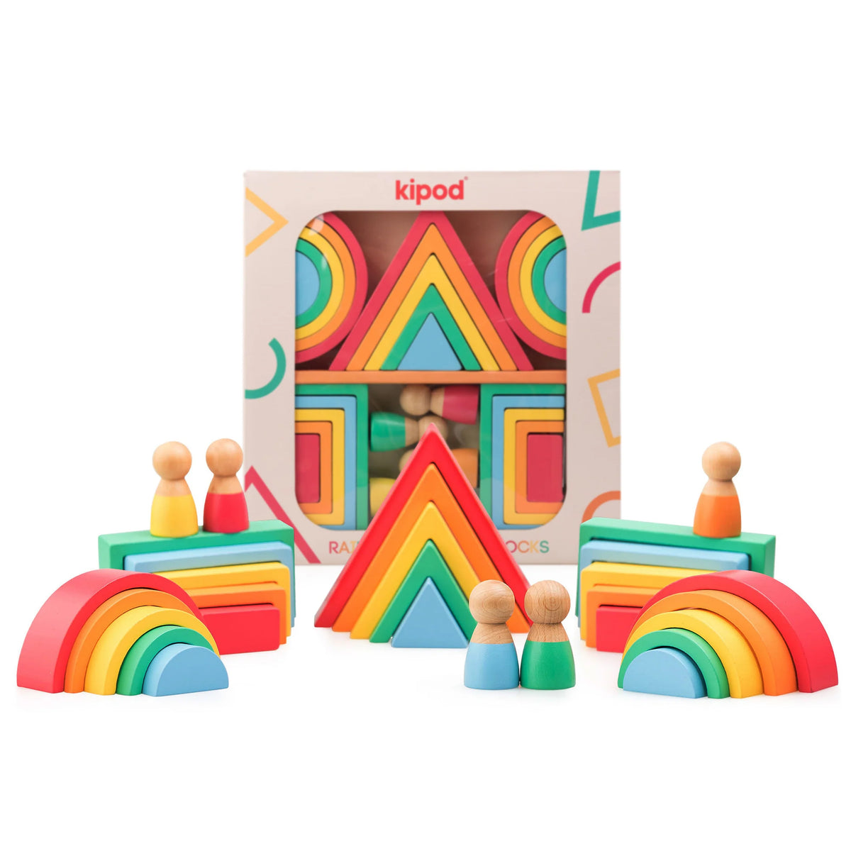 Nova Toys Rainbow Blocks