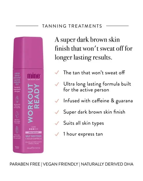 Mine Tan Workout Ready Foam