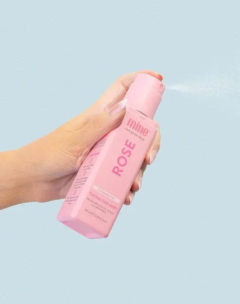 Mine Tan Rose Illuminating Facial Tan Mist