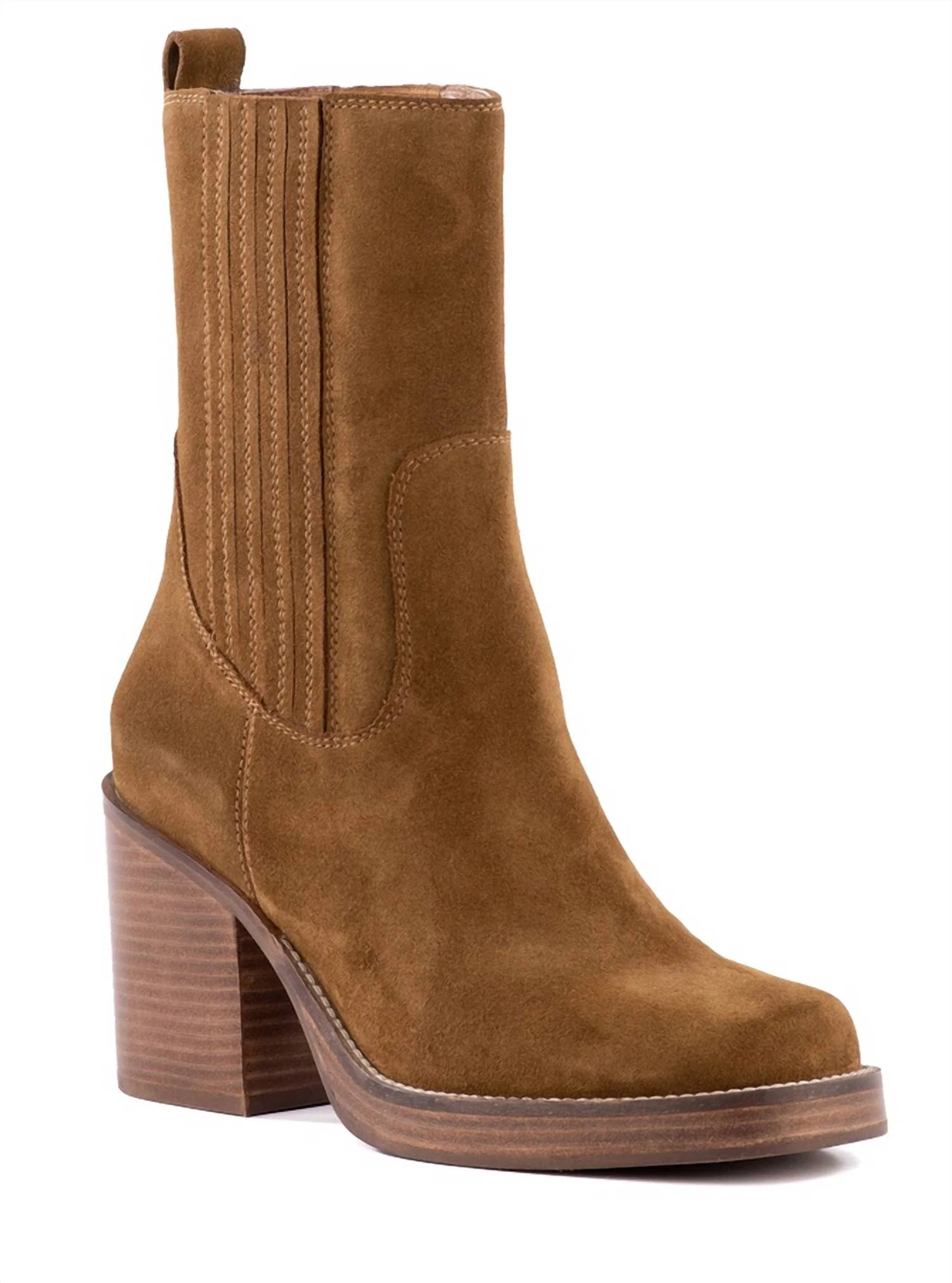 Seychelles Sweet Escape Suede Ankle Bootie
